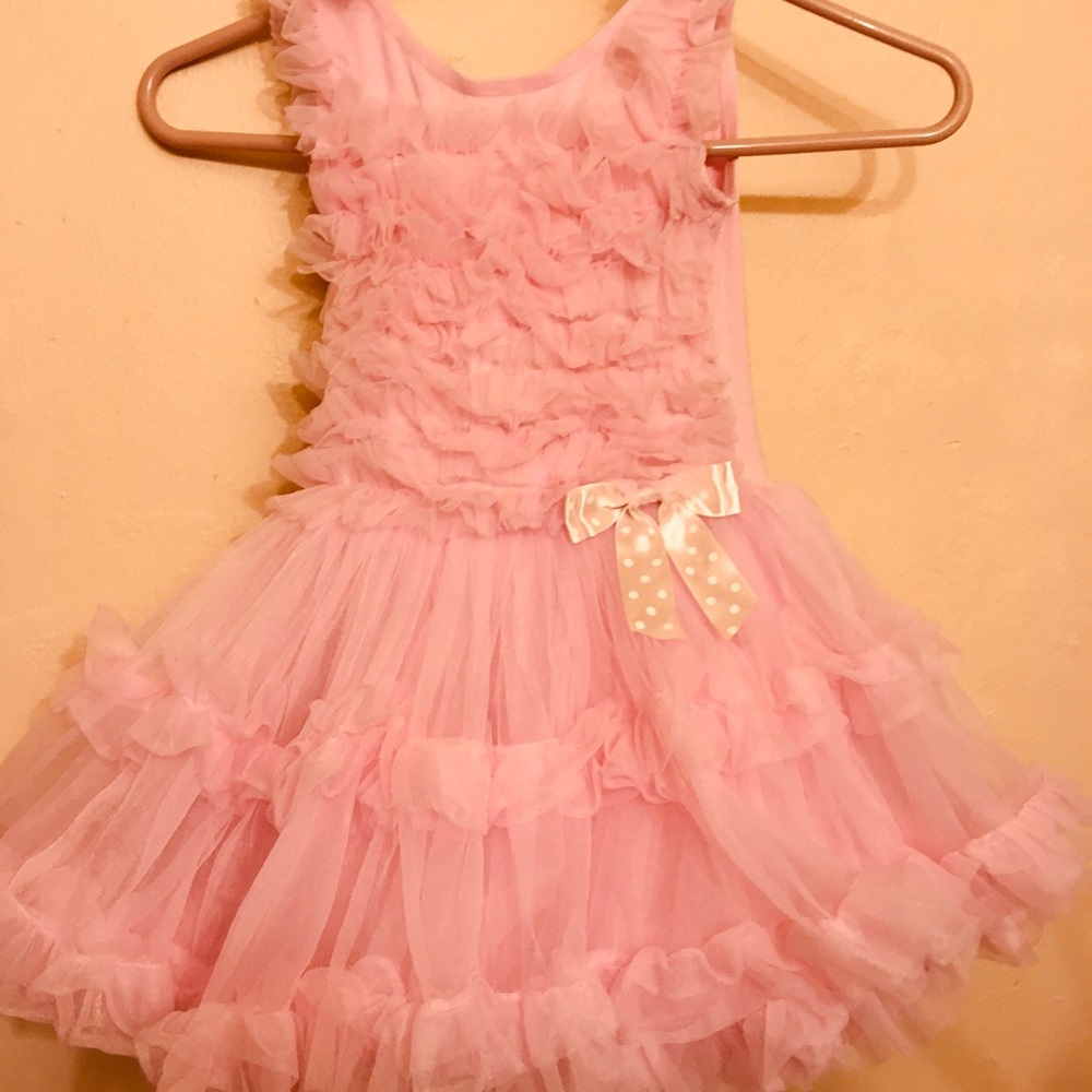 GIRLS SWEETEST PINK TUTU RECITAL DRESS EVER! CUTE